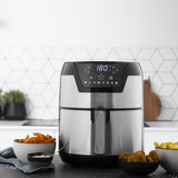 Freidora De Aire Princess 182026 4.5l 1500w Negro. Plata