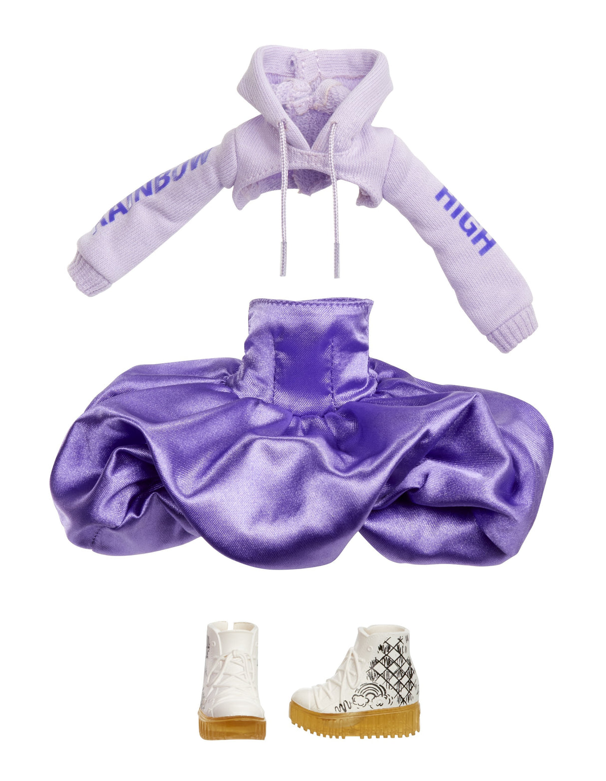 Muñeca  Mga Entertainment Rainbow High De Moda Rainbow High Sparkle & Shine - Viola, Muñeca 427810-Int