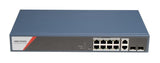 EAN 6942160406817 - Hikvision DS-3E1512HP-SI-8P2T2F switch Gestionado Gigabit Ethernet (10/100/1000) Energía sobre Ethernet ( imagen 1