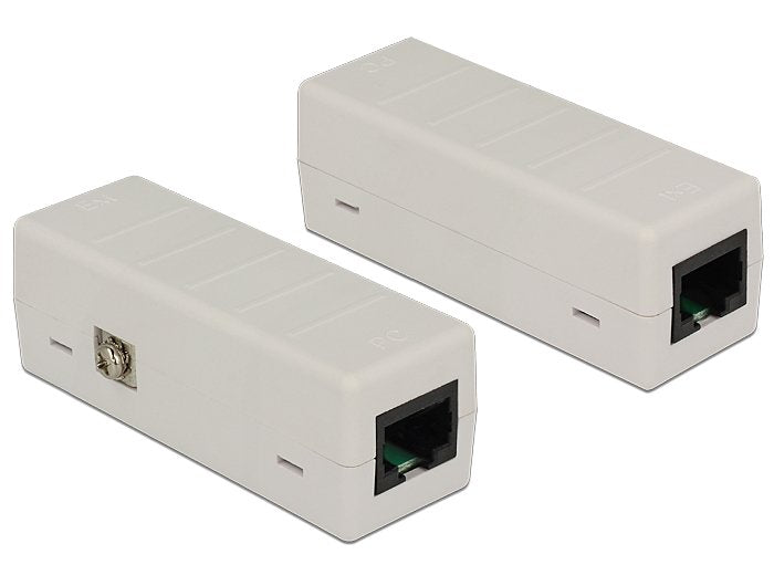 Delock 62619 Protector Contra Sobretensiones De Red 6 Kv Rj45