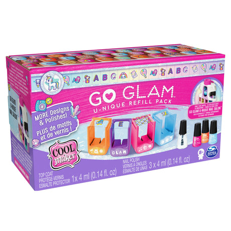 EAN 778988387955 - Cool Maker CLM RFL GoGlamUniqueNail Refill ECMX GML imagen 5