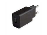 Value Usb Charger Mit Euro-Stecker, 1-Port (Typ-A), 12w