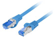 EAN 5901969424591 - Lanberg PCF6A-10CC cable de red Azul 0,5 m Cat6a S/FTP (S-STP) imagen 1