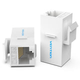 Adaptador Conector Rj45 Vdd-B07-W Cat5 Utp Rj45 Hembra Rj45 Hembra Blanco