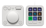 Logitech Master Series Mx Creative Console Conjunto De Teclado Y Teclado De Marcación Retroiluminación Usb-C Gris Pálido