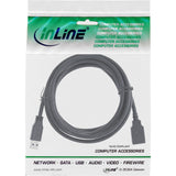 Inline Usb 3.0 Cable Tipo A Macho A Tipo B Hembra Negro 2m