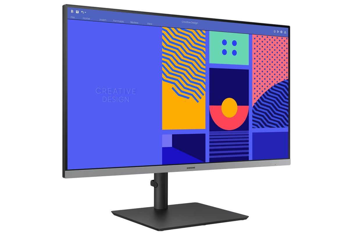Monitor Samsung S27c432 27" 16:9 1920x1080 Ips 4ms Has Swivel Pivot Analog Hdmi Dp Usb Hub Vesa Dp+Hdmi Cable In The Box