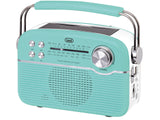 Radio Trevi Ra 7f50 Bt Portable  Carga Solar+Aw+Sd Tif. Green