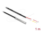Delock Temperaturfühler-Cable Mit 2 X Offene Cableenden Ds18b20 1 M