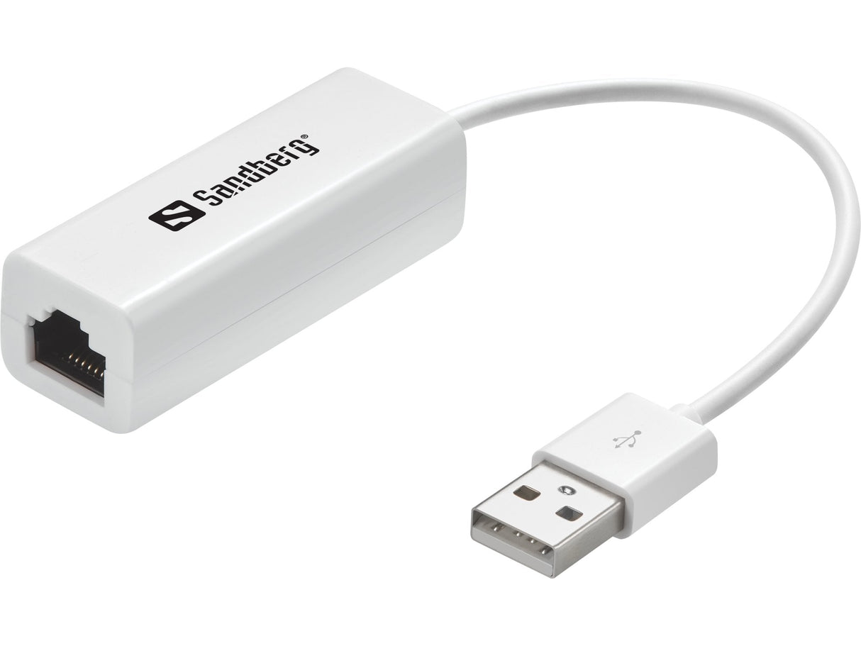 Tarjeta De Red Externa Sandberg Usb -> Rj45 One-Chip 10/100 Mbps