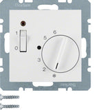Berker 20308989 Raumtemperaturregler Mit Öffner, Zentral Stück,