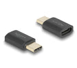 EAN 4043619602377 - DeLOCK 60237 cambiador de género para cable Antracita imagen 1