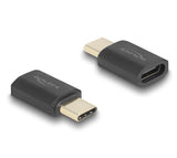 EAN 4043619602377 - DeLOCK 60237 cambiador de género para cable Antracita imagen 1