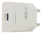 EAN 3700992536897 - Mobilis 020025 cargador de dispositivo móvil Universal Blanco Corriente alterna Carga rápida Interior imagen 1