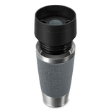 Taza Térmica Emsa Travel Mug  Clásica Gris/Acero Inoxidable, 0,36 Litros N2020500