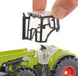 Tractor Granjero Siku Con Cargador Frontal, Muñeca Y Desmontador 10194900002