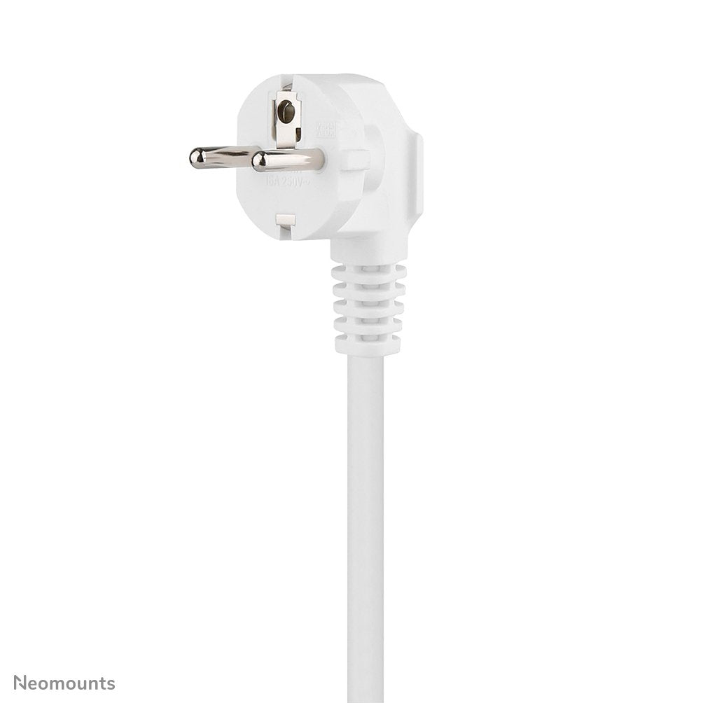 Neomounts Ds22-840wh6 Regleta De Sobremesa Con Abrazadera Y Puertos Usb-C Y Usb-A - Carga Rápida
