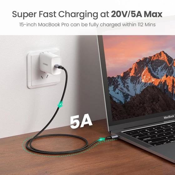 EAN 6957303874293 - Ugreen 70429 cable USB 1 m USB C Negro imagen 2
