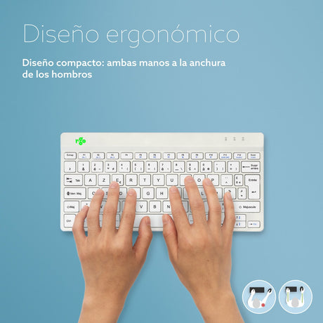 EAN 8719274492047 - R-Go Tools RGOCOFRWLWH teclado Oficina Francés imagen 11