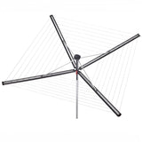 EAN 4023103246041 - Vileda Sun-Rise Premium Tendedero de suelo Aluminio, Negro, Rojo imagen 7