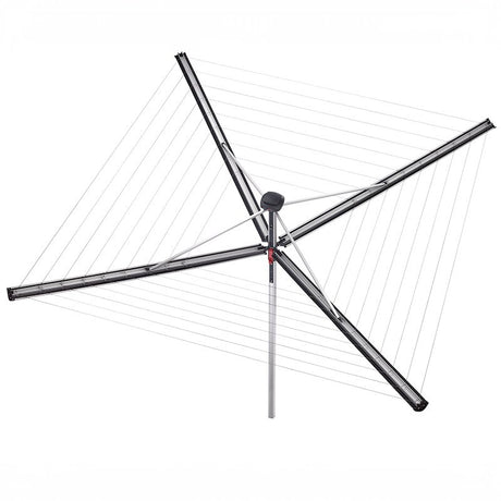 EAN 4023103246041 - Vileda Sun-Rise Premium Tendedero de suelo Aluminio, Negro, Rojo imagen 7