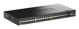 EAN 790069474521 - D-Link DGS-1530-52/E switch Gestionado L2 Gigabit Ethernet (10/100/1000) Negro imagen 2