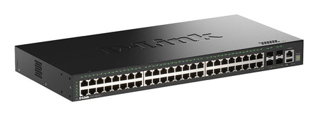 EAN 790069474521 - D-Link DGS-1530-52/E switch Gestionado L2 Gigabit Ethernet (10/100/1000) Negro imagen 2