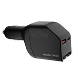 Mobile Origin 90w Car Charger Ca22 Usb-C+Usb-A 2x Cable 60cm