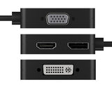 EAN 4250078172338 - ICY BOX IB-DK1104-C Adaptador gráfico USB 3840 x 2160 Pixeles Negro imagen 7