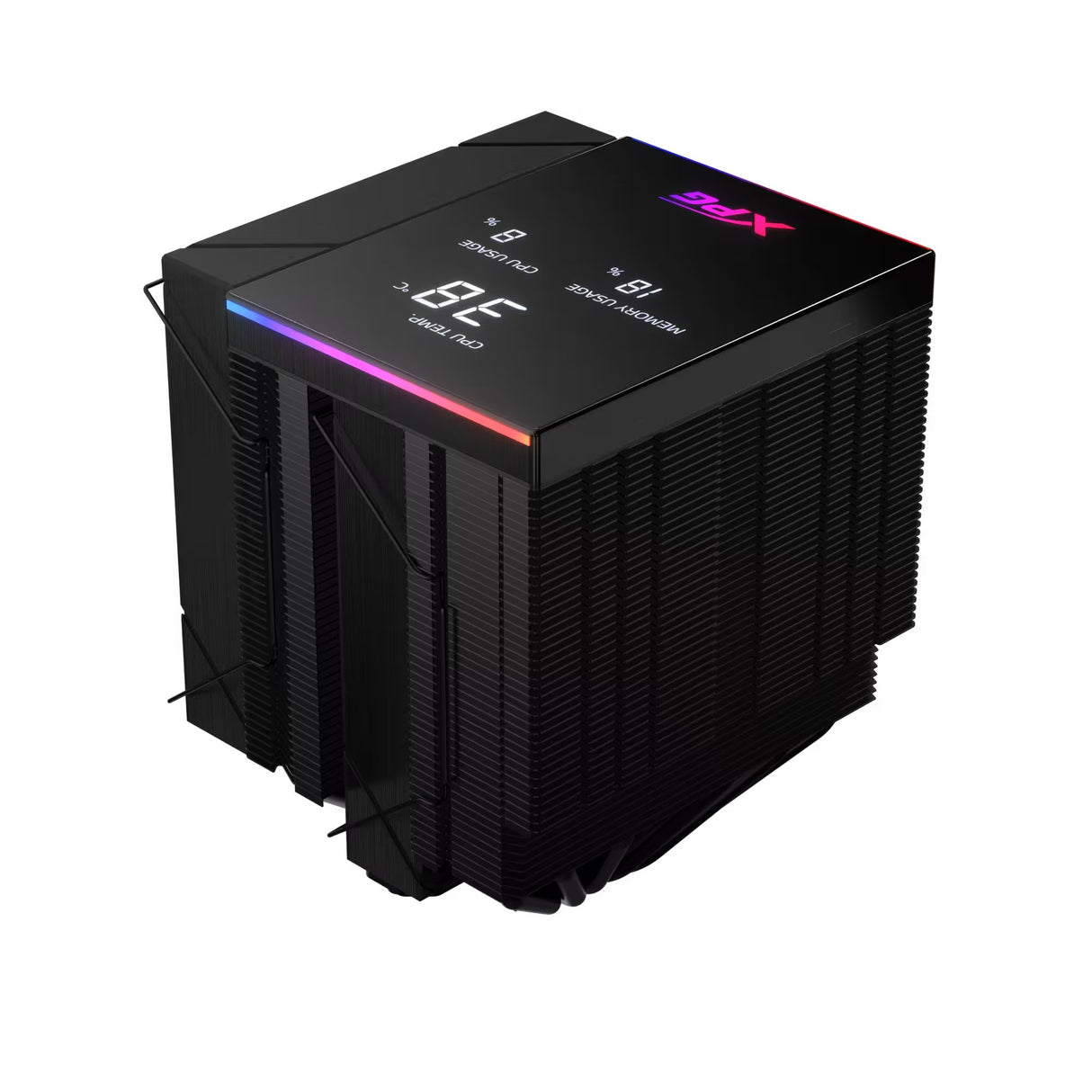 EAN 4711658152954 - XPG MAESTRO PLUS 62DA Procesador Refrigerador de aire 12 cm Negro imagen 9