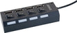 EAN 4004005034196 - Schwaiger UH4013 hub de interfaz USB 2.0 480 Mbit/s Negro imagen 1
