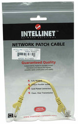 Intellinet Cat5e Utp 0.45m Cable De Red Amarillo 0,5 M U/Utp (Utp)