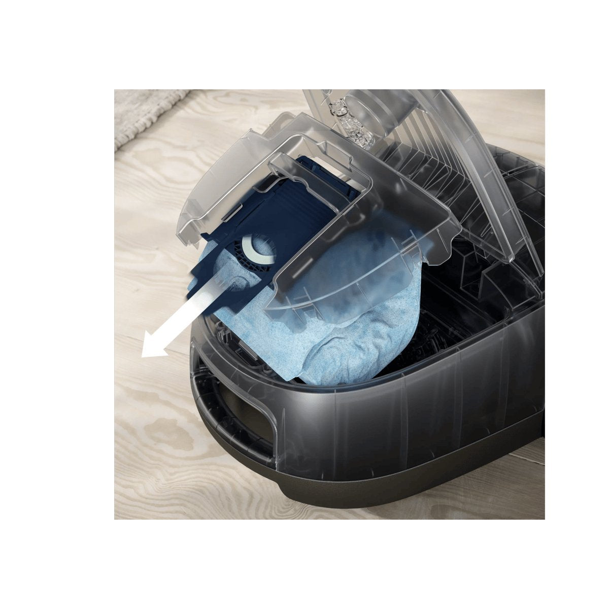 EAN 7332543823048 - Electrolux EB61A5UG 3,5 L Aspiradora cilíndrica Secar 850 W Bolsa para el polvo imagen 9