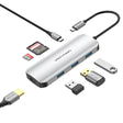 EAN 6922794756816 - Vention TOJHB base para portátil y replicador de puertos Alámbrico USB 3.2 Gen 1 (3.1 Gen 1) Type-C Gris, imagen 1