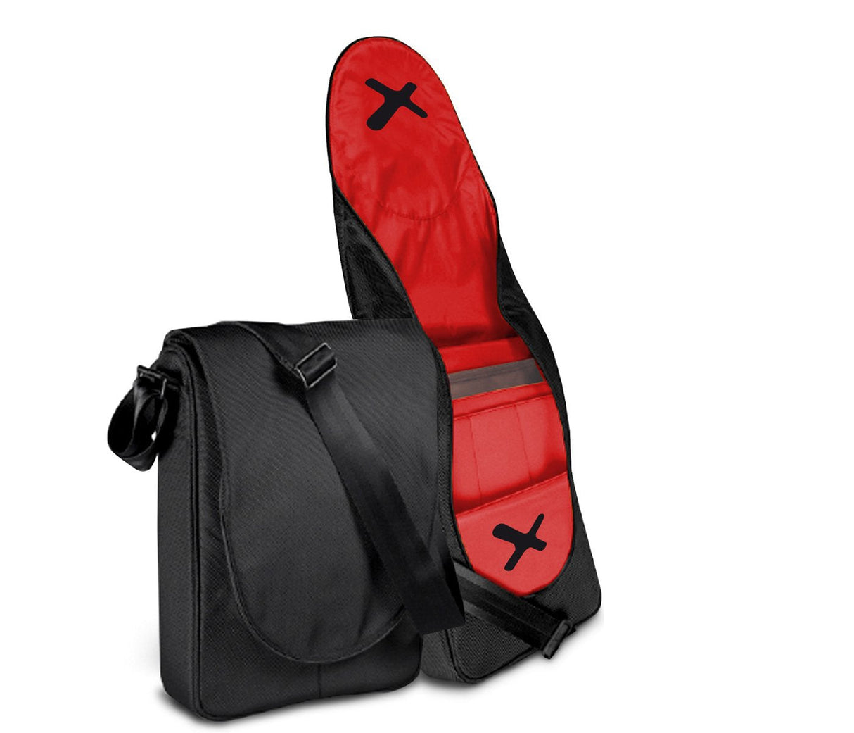 Phoenix Bolso Bandolera Para Portatil Y Ultrabook   Amsterdam 14\1 Hasta 15,6\1 Negro