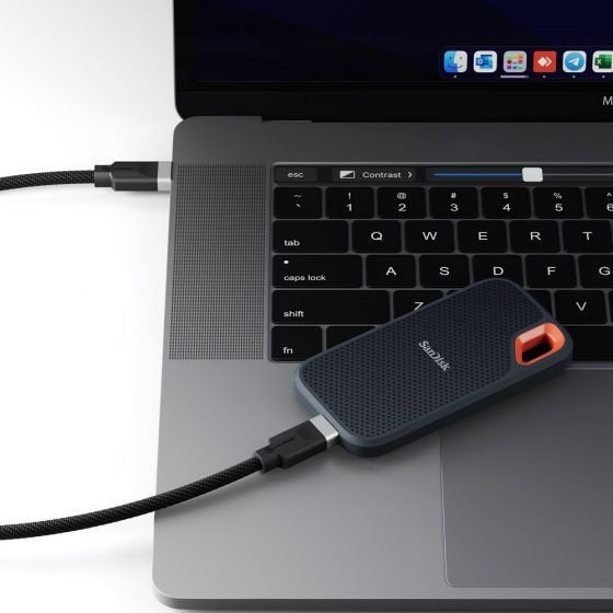 Alogic Fuscc2-Sgr Cable Usb 2 M Usb 3.2 Gen 2 (3.1 Gen 2) Usb C Negro, Gris