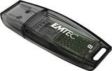 Pendrive Emtec Usb-Stick 8  Gb C410  Usb 2.0 Color Mix Black
