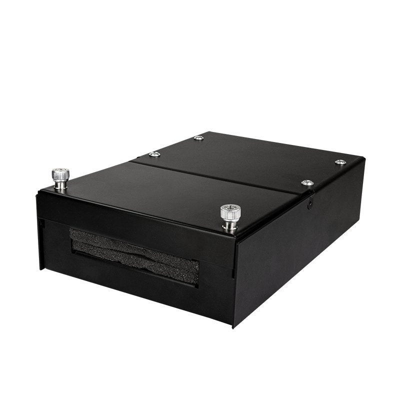 Logilink Consolidation Point Box For 4 Keystone Jacks, Metal, Negro