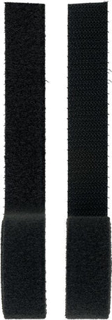 Rollo De Cierre De Velcro Enrollada Negra  1m X 20mm Blister