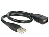 EAN 4043619834983 - DeLOCK 35cm USB 2.0 cable USB 0,35 m USB A Negro imagen 4