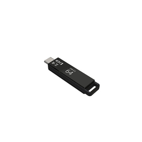 EAN 0751492648712 - PNY Elite-X unidad flash USB 64 GB USB Tipo C 3.2 Gen 1 (3.1 Gen 1) Negro imagen 4