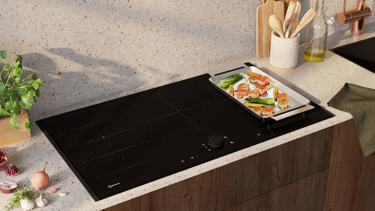 Sartén Neff Teppan Yaki Z9401ty0,  De Acero Inoxidable, Grande, 46 X 23cm Z9401ty0
