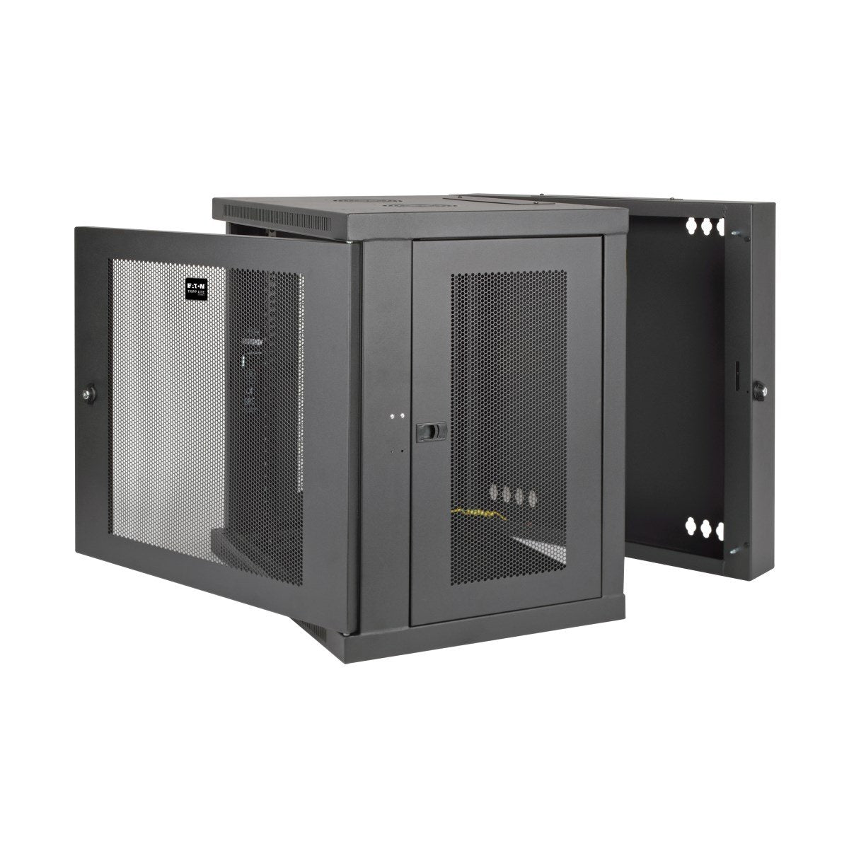 Tripp Lite Srw12usdp Gabinete Smartrack De 12u Para Ups Profundos, Para Instalar En Pared, Respaldo Abisagrado (12u Wall Mount Rack Enclosure - .)
