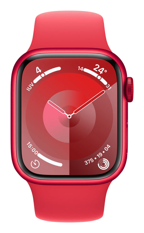 EAN 0195949032981 - Apple Watch Series 9 41 mm Digital 352 x 430 Pixeles Pantalla táctil Rojo Wifi GPS (satélite) imagen 2