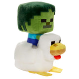 Peluche Chicken Jockey Minecraft 20cm