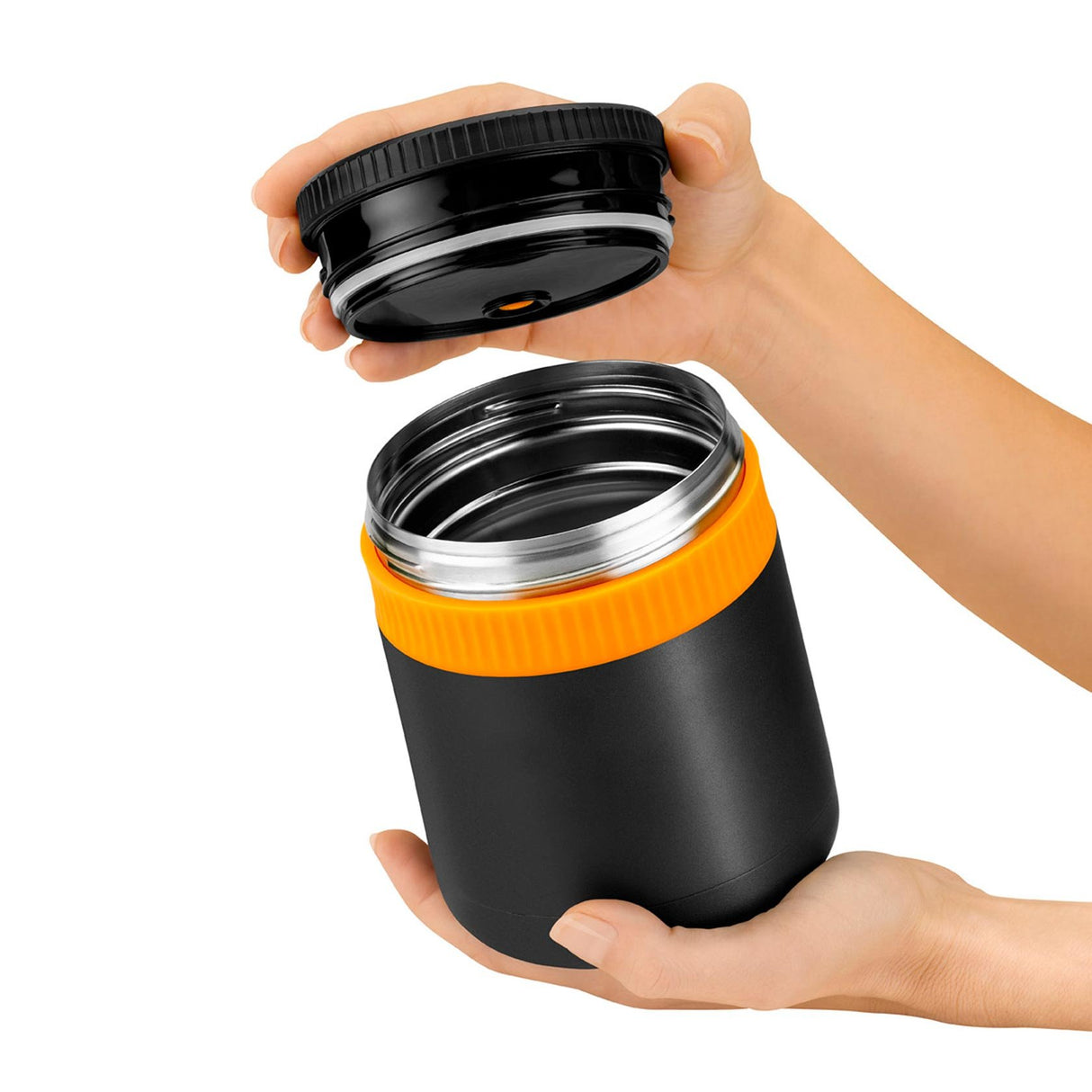 EAN 8411796117643 - BRA Efficient A198101 termo 0,5 L Negro, Naranja imagen 7
