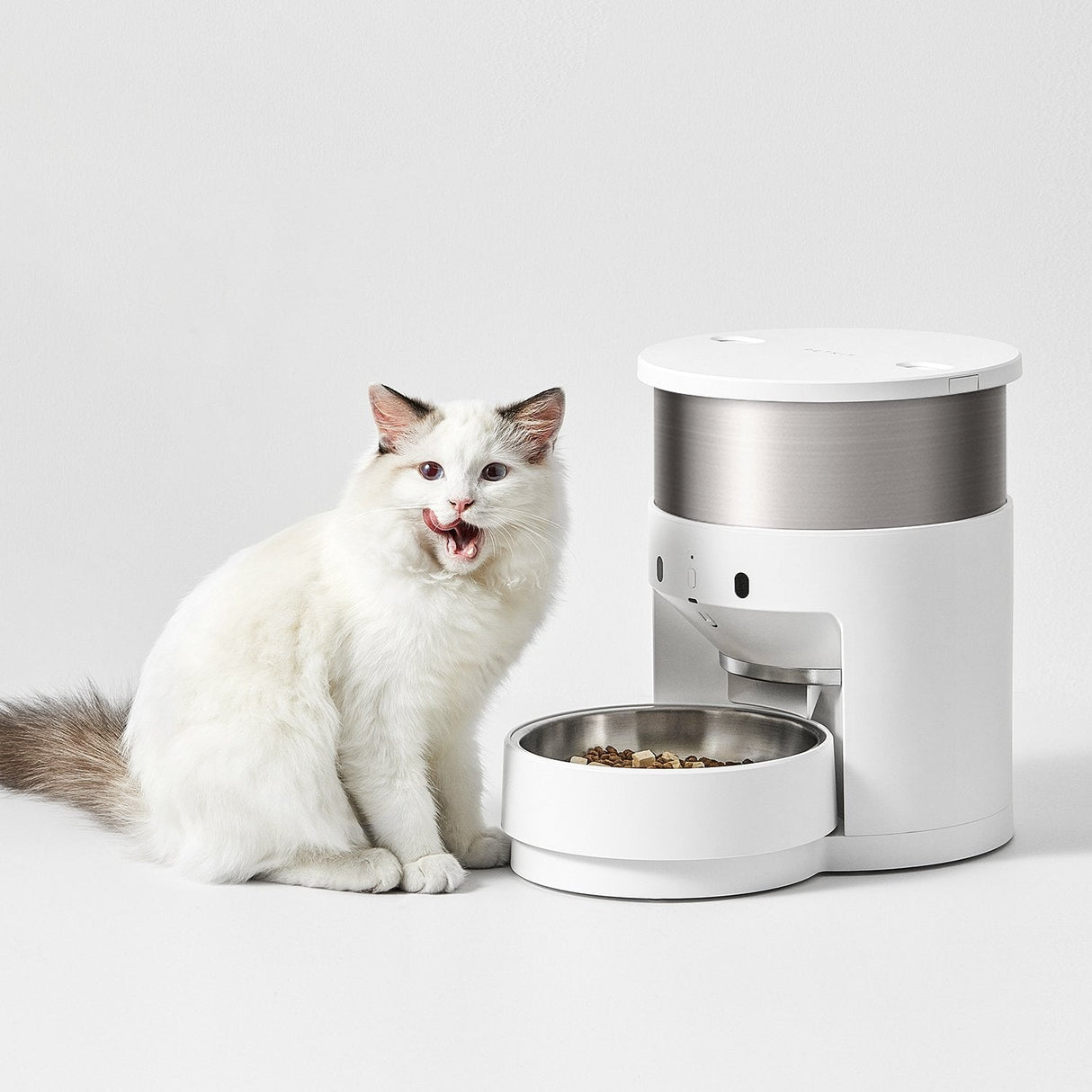 Petkit Smart Pet Feeder Fresh Element 3 Capacity 3 L, Material Stainless Steel And Abs, White
