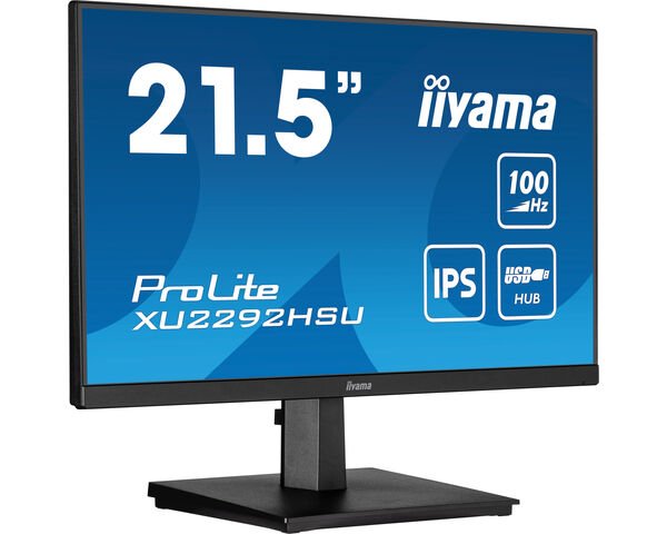 Monitor Iiyama Tft Xu2292hsu 54.6cm Ips 21.5'' 1920x1080 Hdmi Dp 4xusb-Hub