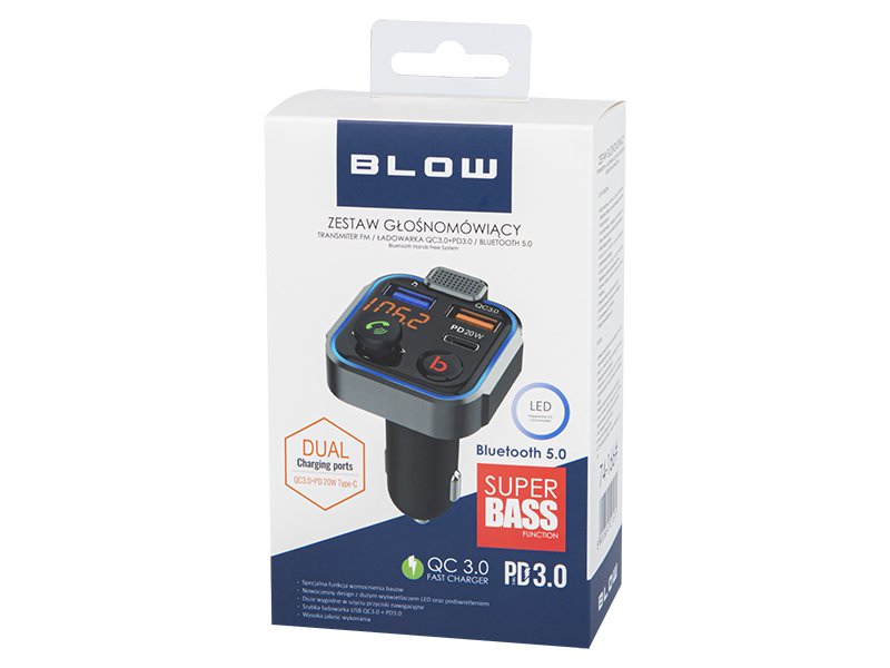 Blow Transmiter Fm       Bluetooth 5.1+Qc3.0