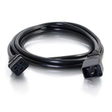 C2g 80621 Cable De Transmisión Negro 0,5 M C20 Acoplador C19 Acoplador